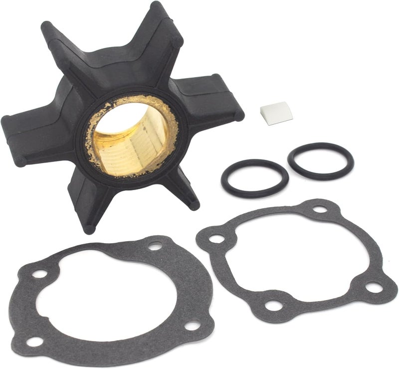QUICKMARINER 0395265 Boat Water Pump Impeller Service Kit for Johnson Evinrude 18-28 HP Outboard Motors replaces 395265 Sierra 18-3051 Marine Engine - Image 2
